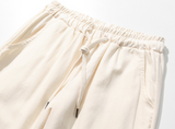 JEMUT (ジェモッ) Crop Linen Wide Pants 4COLOR IVORY HJLP2122