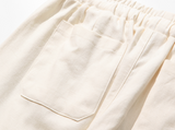 JEMUT (ジェモッ) Crop Linen Wide Pants 4COLOR IVORY HJLP2122