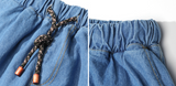JEMUT (ジェモッ) loose-fitting denim pants Light Blue HJBLP0174