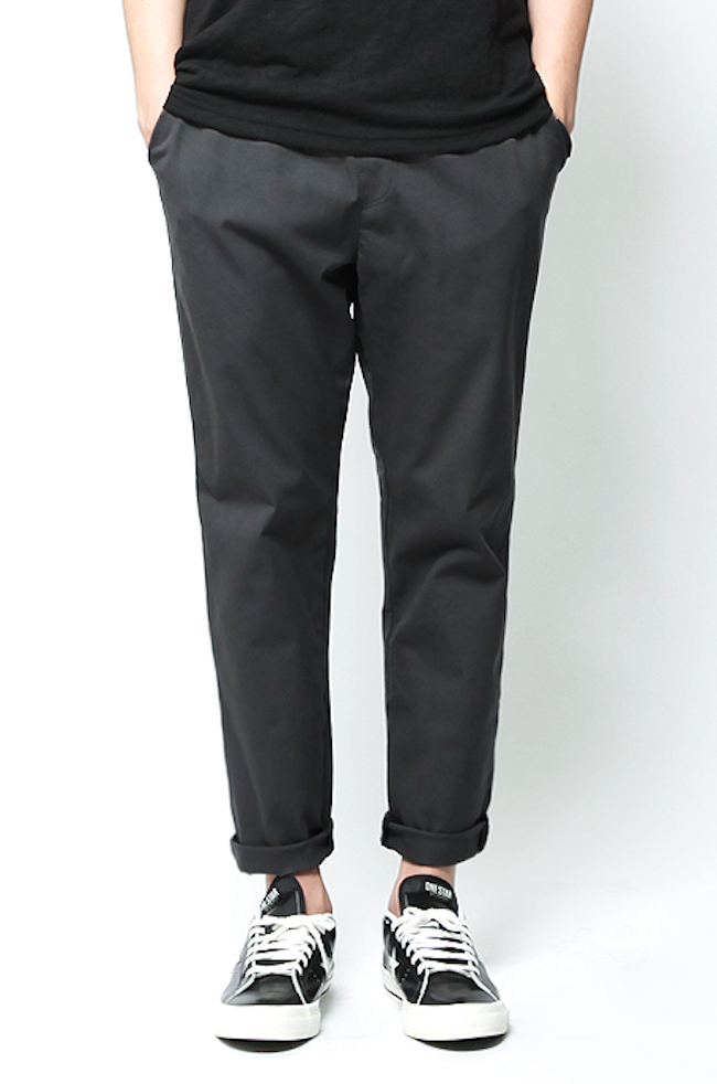 JEMUT (ジェモッ) COMPORT BAGGY PANTS CHARCOAL HJLP0604