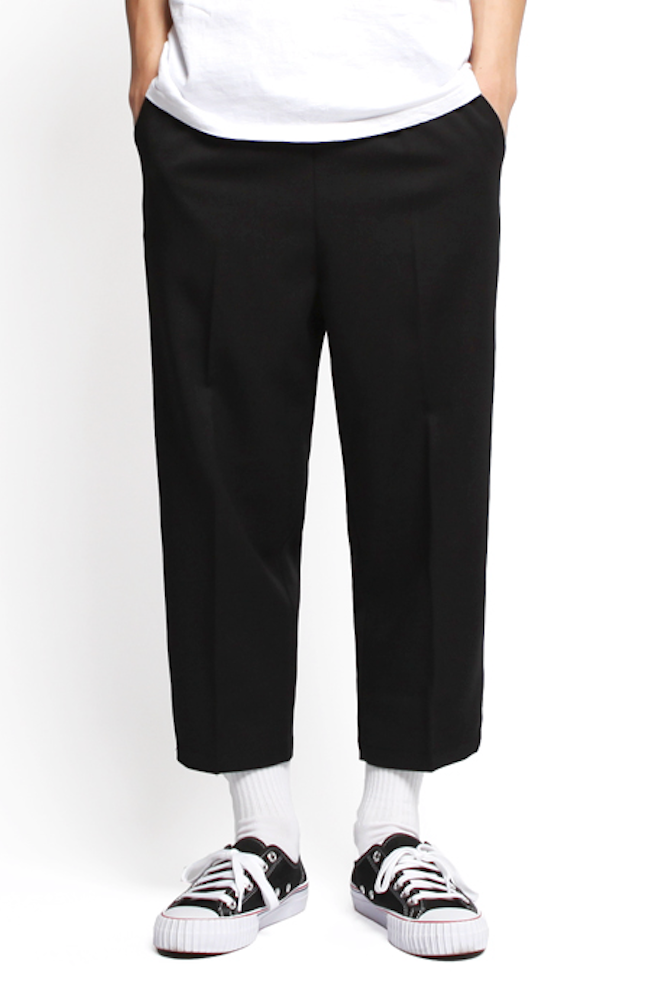 JEMUT (ジェモッ) RNUN WIDE PANTS BLACK HJLP2016