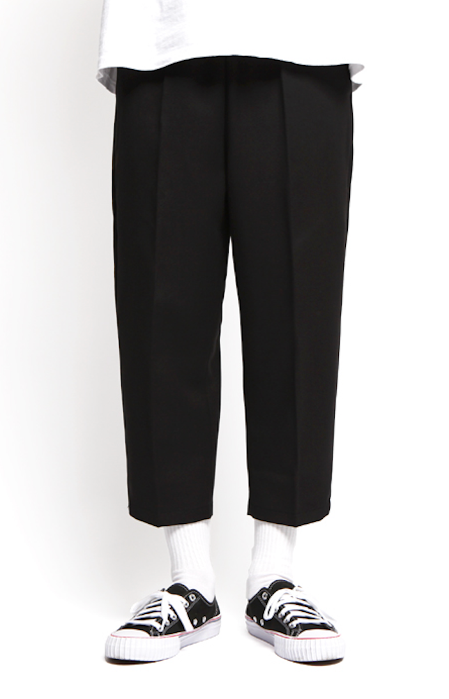 JEMUT (ジェモッ) RNUN WIDE PANTS BLACK HJLP2016