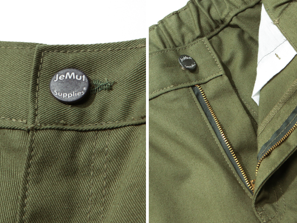 JEMUT (ジェモッ) YOUTH WIDE CARGO PANTS 4COLOR KHAKI YHLP2159