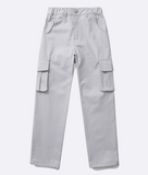 JEMUT (ジェモッ) YOUTH WIDE CARGO PANTS 4COLOR GRAY YHLP2159