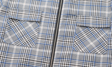 JEMUT (ジェモッ) MONACOTOUR CHECK SHIRTS NAVY HSSS2212