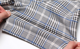 JEMUT (ジェモッ) MONACOTOUR CHECK SHIRTS NAVY HSSS2212
