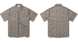 JEMUT (ジェモッ) MONACOTOUR CHECK SHIRTS KHAKI HSSS2212
