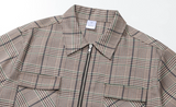JEMUT (ジェモッ) MONACOTOUR CHECK SHIRTS KHAKI HSSS2212