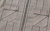 JEMUT (ジェモッ) MONACOTOUR CHECK SHIRTS KHAKI HSSS2212