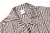 JEMUT (ジェモッ) MONACOTOUR CHECK SHIRTS BURGUNDY HSSS2212