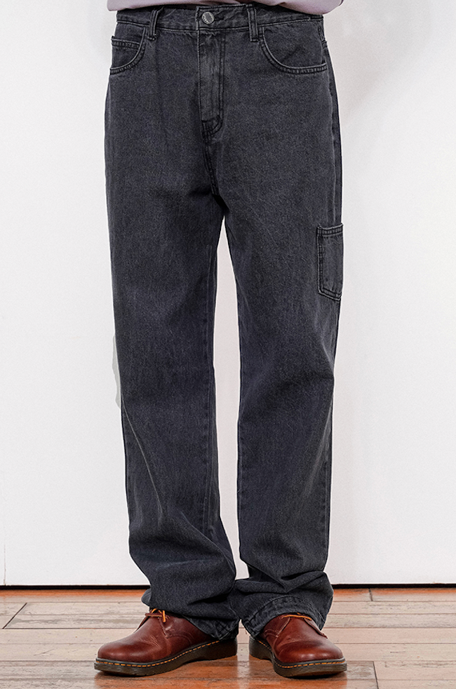 JEMUT (ジェモッ) LECOTT DENIM PANTS DARK BLUE YHLP2229