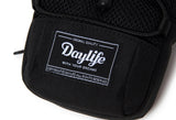 デイライフ(Daylife)  DAYLIFE STRING POCKET 2-WAY POUCH BAG (BLACK)