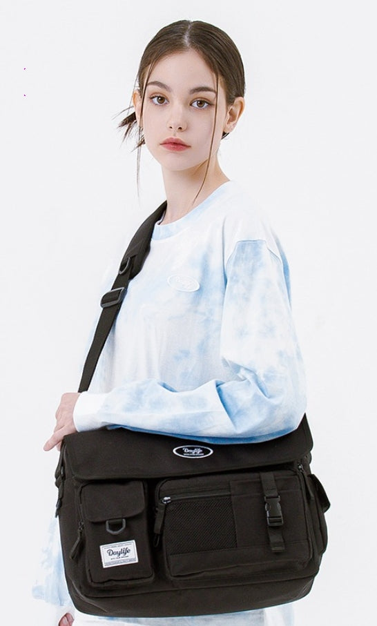デイライフ(Daylife)  DAYLIFE POST-UP CROSS BAG (BLACK)