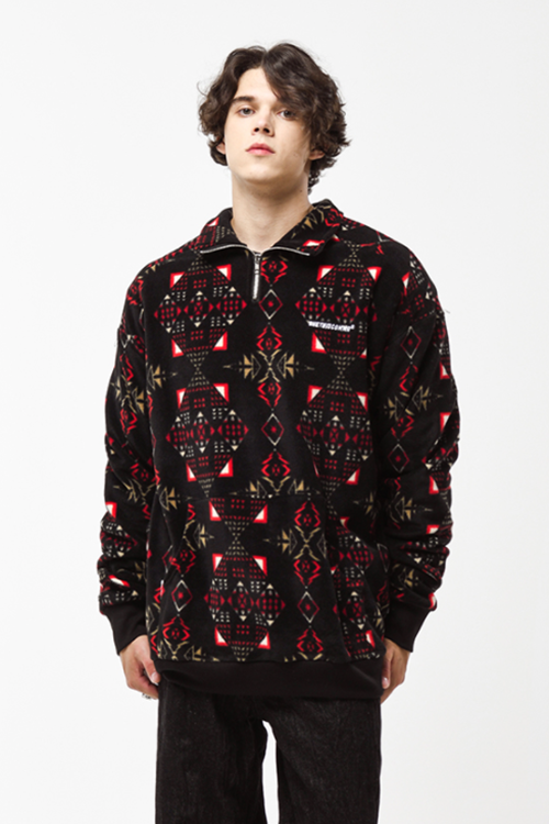 シディスコンマ(SHETHISCOMMA) PATTERN FLEECE MTM