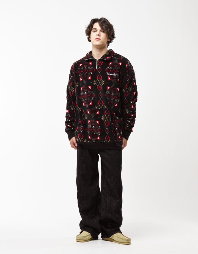 シディスコンマ(SHETHISCOMMA) PATTERN FLEECE MTM