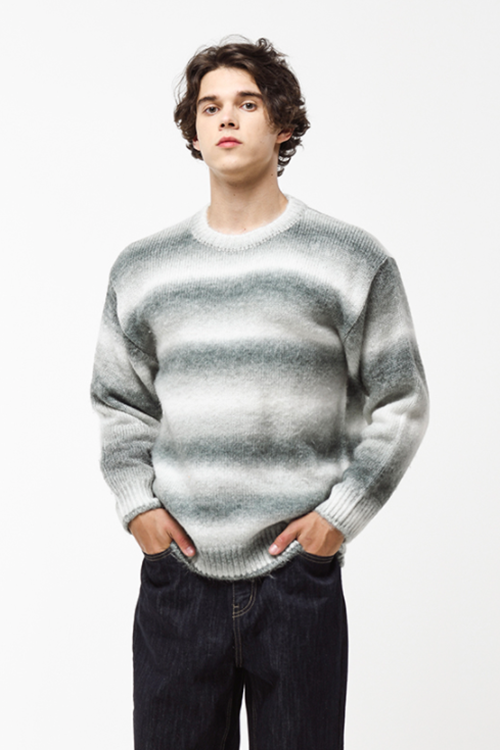 シディスコンマ(SHETHISCOMMA) WOOL GRADATION KNIT