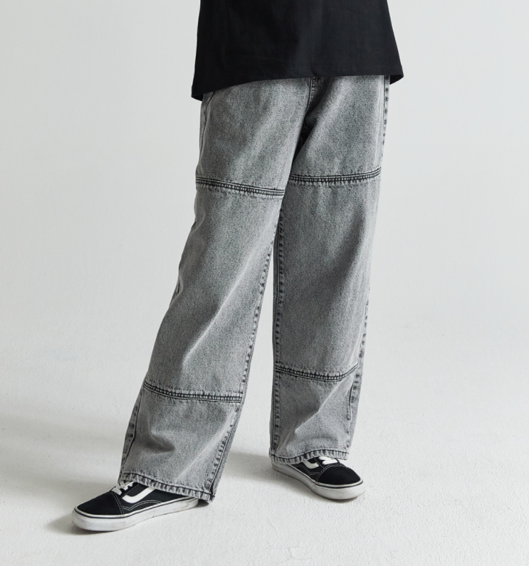 シディスコンマ(SHETHISCOMMA) SNOW WASHING PANTS