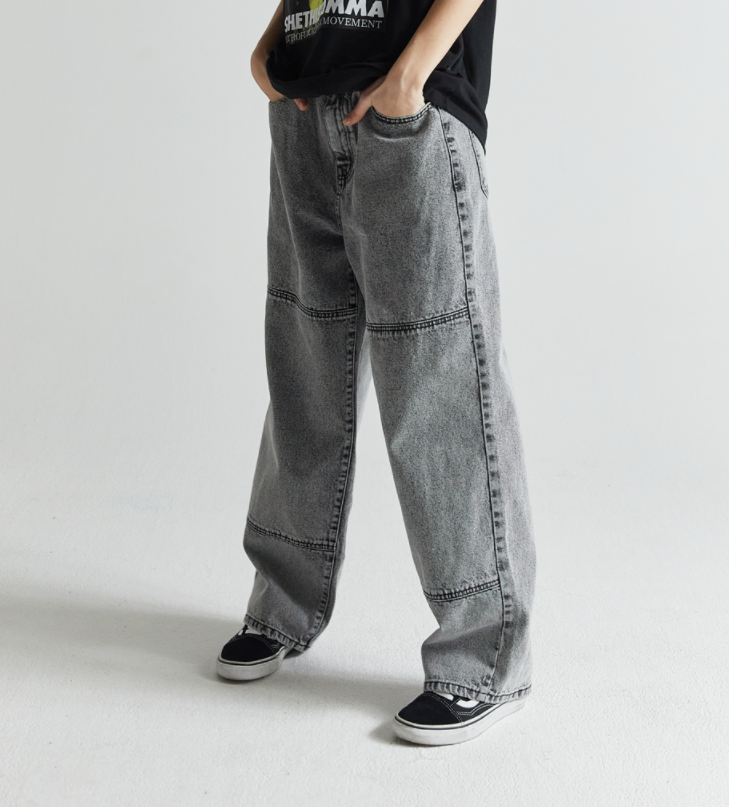 シディスコンマ(SHETHISCOMMA) SNOW WASHING PANTS