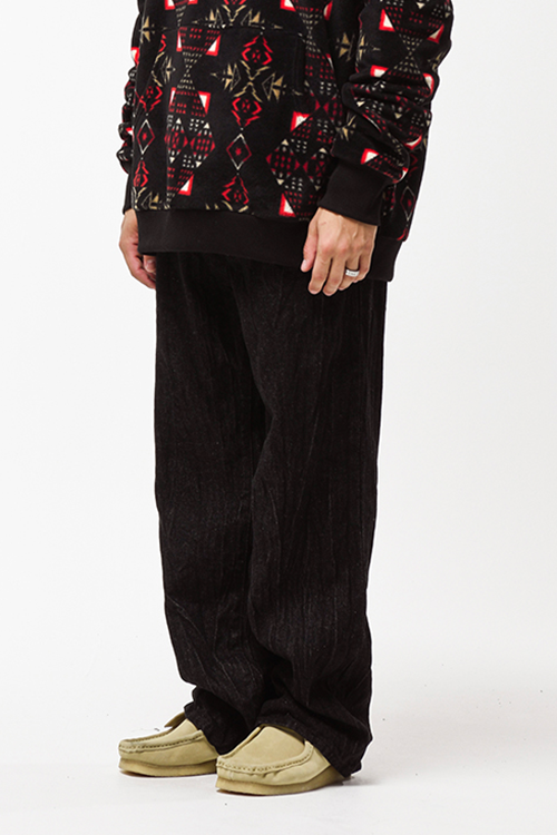 シディスコンマ(SHETHISCOMMA) DENIM CRUMBLE PANTS