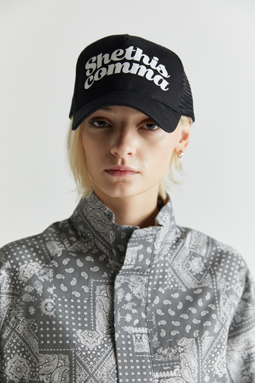 シディスコンマ(SHETHISCOMMA) SHETHISCOMMA MESH CAP