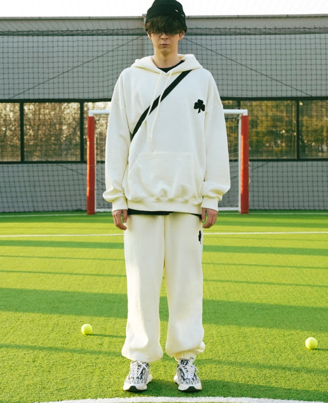 benir (ベニル) BENIR CLOVER SWEATPANTS [IVORY]