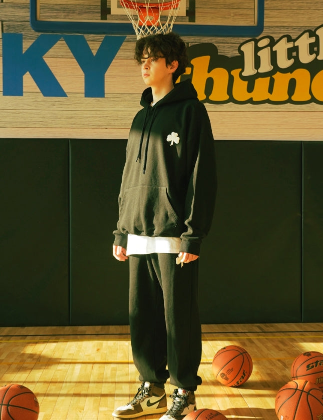 benir (ベニル) BENIR CLOVER SWEATPANTS [BLACK]