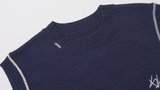 ダブルユーブイプロジェクト(WV PROJECT) Jerry Wool Knit Best Navy MJKN7524