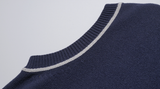 ダブルユーブイプロジェクト(WV PROJECT) Jerry Wool Knit Best Navy MJKN7524