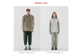 ダブルユーブイプロジェクト(WV PROJECT) Jerry Wool Knit Best Cocoa MJKN7524
