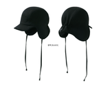 ダブルユーブイプロジェクト(WV PROJECT) Fluffy Pilot Hat Black SHAC7557