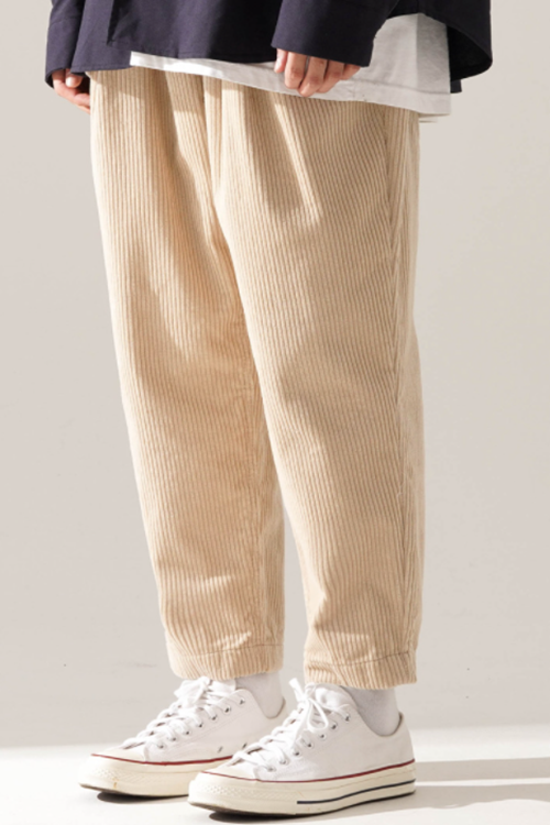 ティーダブリューエヌ(TWN) Smoothie Corduroy Pants Ivory JELP3401