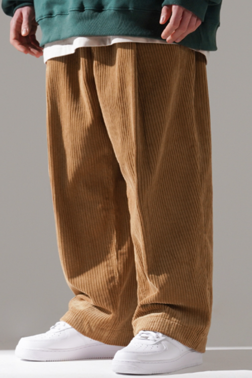 パーステップ(PERSTEP) Willow Corduroy Banding Pants 5 Types DELP4460