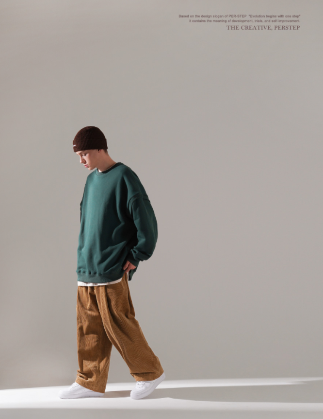 パーステップ(PERSTEP) Willow Corduroy Banding Pants 5 Types DELP4460