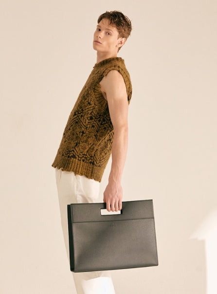 BBYB(ビービーワイビー) Lucio Unisex Tote Bag (Jade Black)