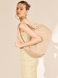 BBYB(ビービーワイビー) Curve Shoulder Bag (Taupe Beige)