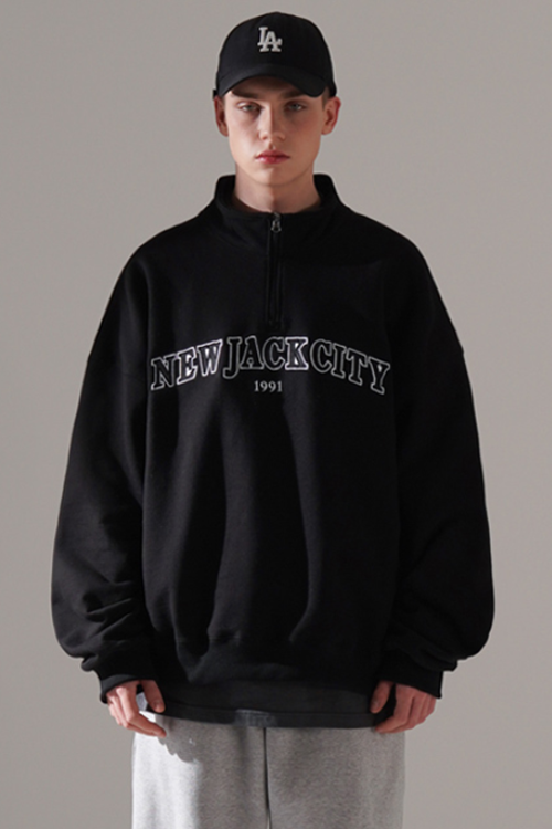 パーステップ(PERSTEP) New Jack Half Neck Heavy Sweatshirt 4 Pieces SMMT4456