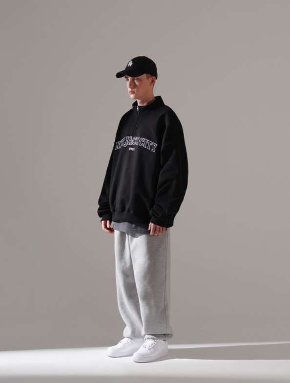 パーステップ(PERSTEP) New Jack Half Neck Heavy Sweatshirt 4 Pieces