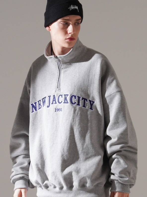 PERSTEPのNew Jack Half Neck Sweatshirts 全4色 パーステップ(PERSTEP) New Jack Half Neck Heavy Sweatshirt 4