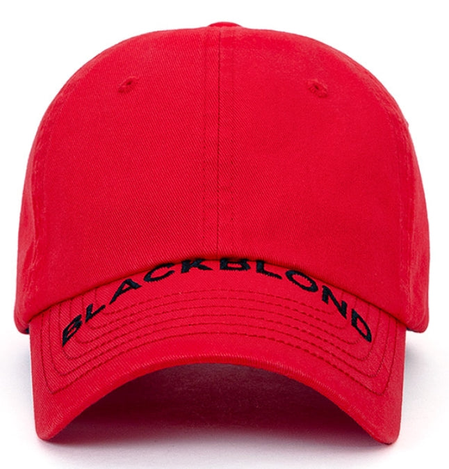 ブラックブロンド(BLACKBLOND) BBD Covered Original Logo Cap (Red)