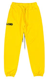ブラックブロンド(BLACKBLOND) BBD Graffiti Side Logo Sweatpants (Yellow)