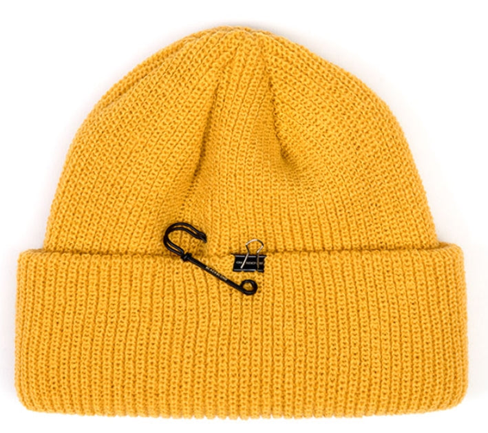 ブラックブロンド(BLACKBLOND) BBD Signature Custom Short Beanie (Mustard)