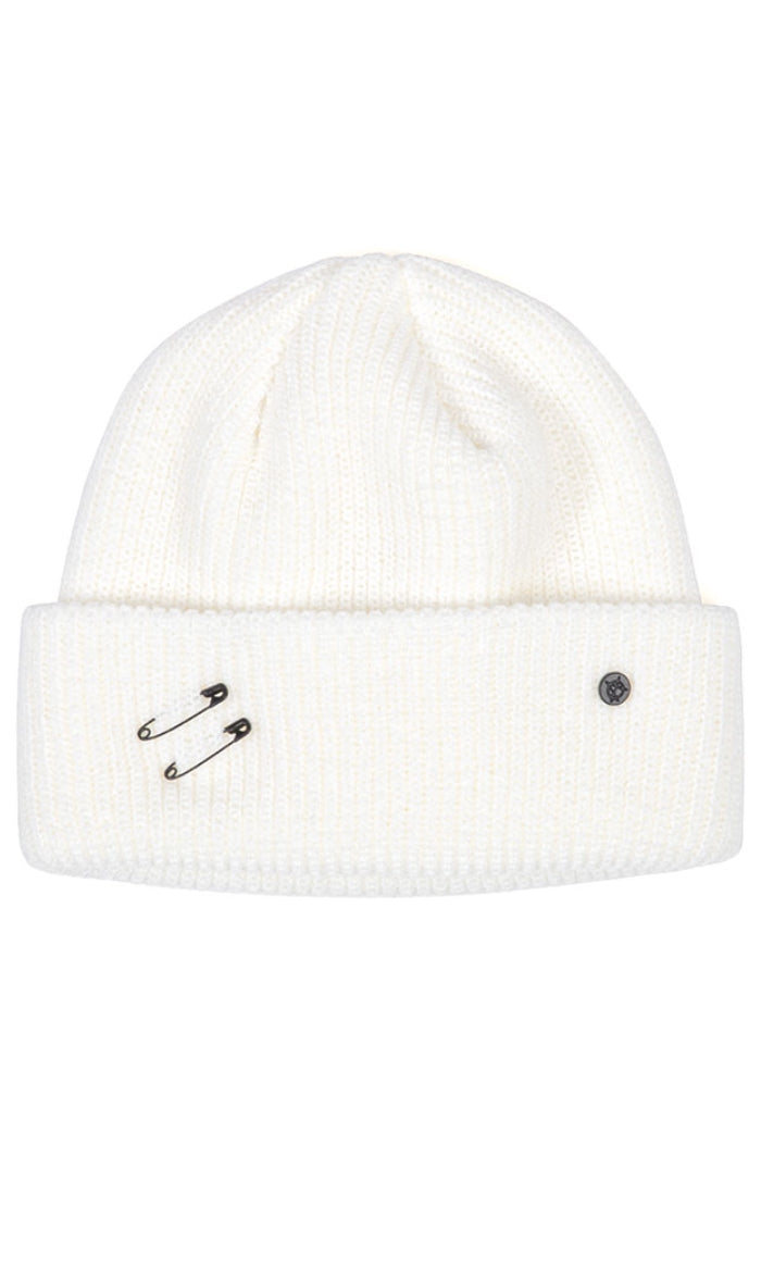 ブラックブロンド(BLACKBLOND) BBD Signature Custom Short Beanie (White)