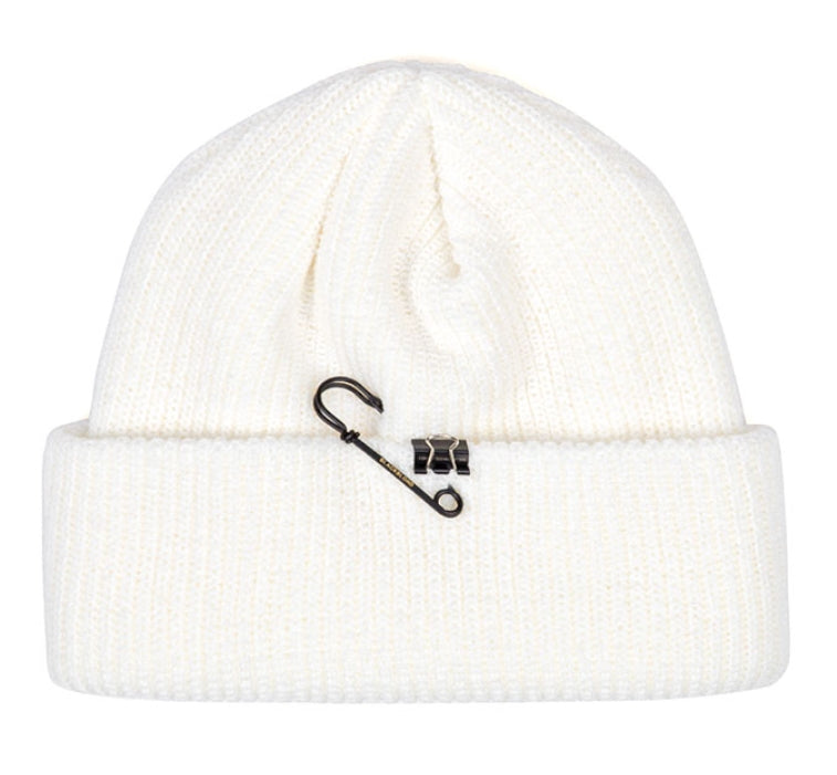 ブラックブロンド(BLACKBLOND) BBD Signature Custom Short Beanie (White)