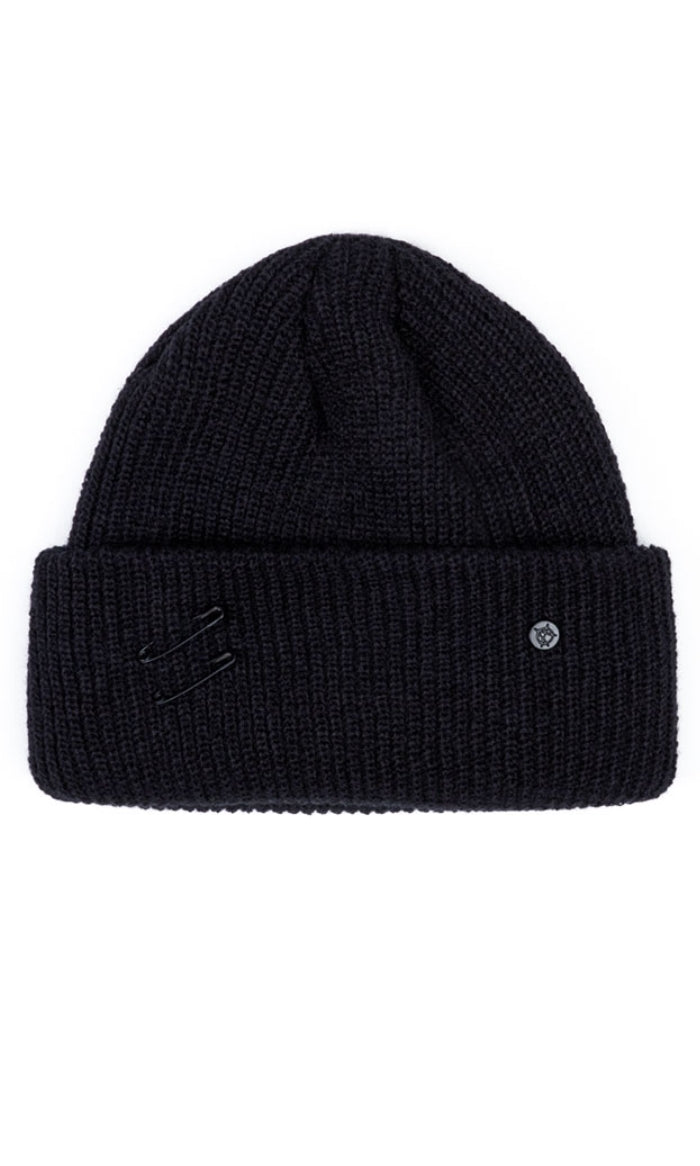 ブラックブロンド(BLACKBLOND) BBD Signature Custom Short Beanie (Black)