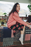 ワンダービジター(WONDER VISITOR)   Enigma APS HALF Zip-up Knit [Pink]