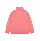 ワンダービジター(WONDER VISITOR)   Enigma APS HALF Zip-up Knit [Pink]
