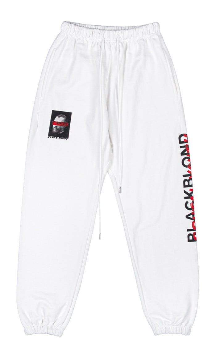 ブラックブロンド(BLACKBLOND) BBD Brutal Sweatpants (White)