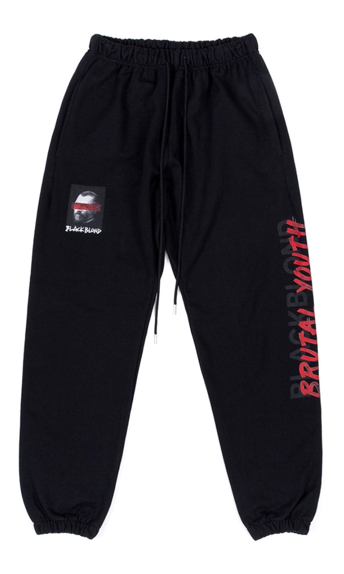 ブラックブロンド(BLACKBLOND) BBD Brutal Sweatpants (Black)