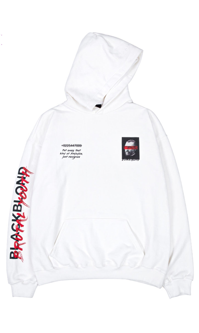 ブラックブロンド(BLACKBLOND) BBD Brutal Hoodie (White)