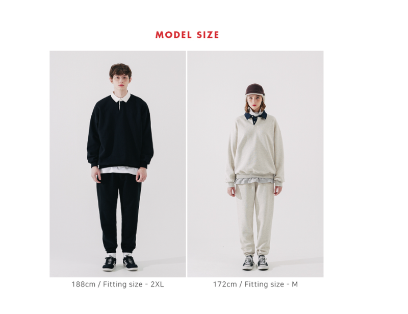 ダブルユーブイプロジェクト(WV PROJECT) Wayne Sweatpants Gray Beige KMLP7552